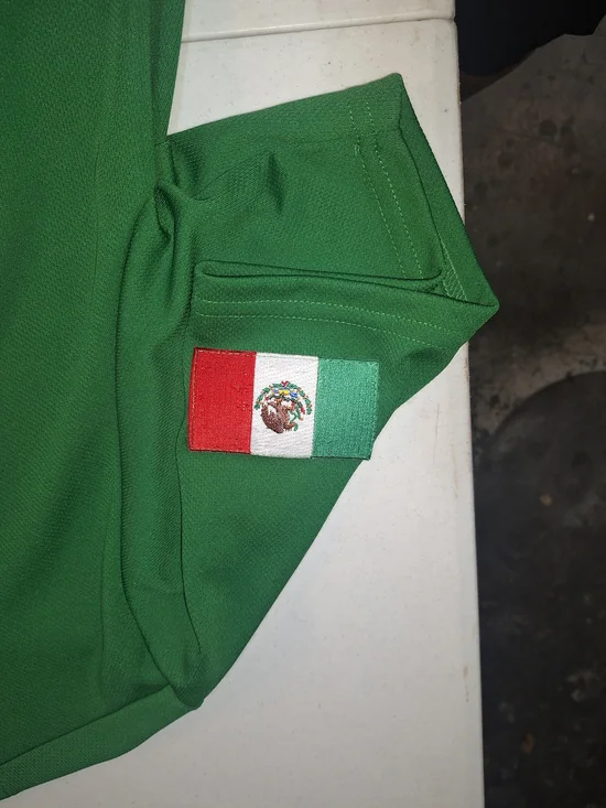 Majestic Mexico Green Baseball Jersey - Picture 2 of 8